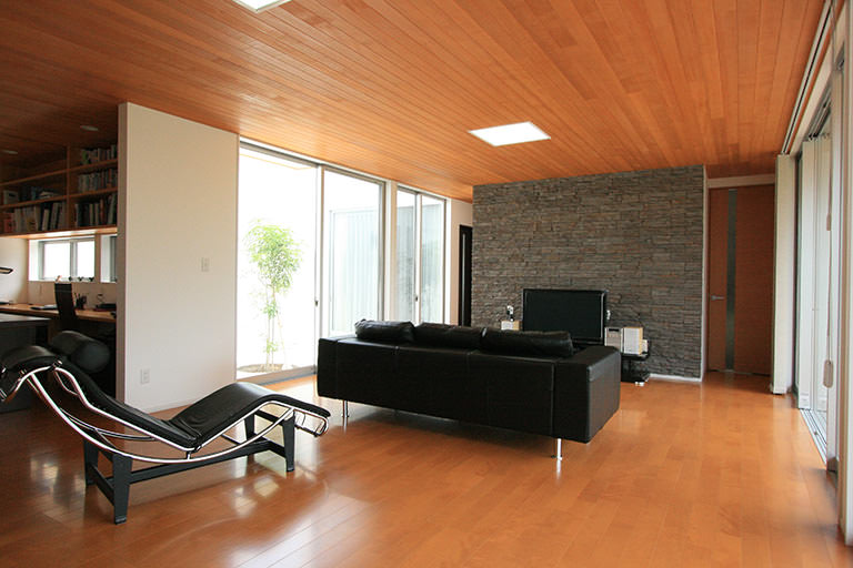 中庭をもつ住まい | デザイン住宅の株式会社ぶすじま建設