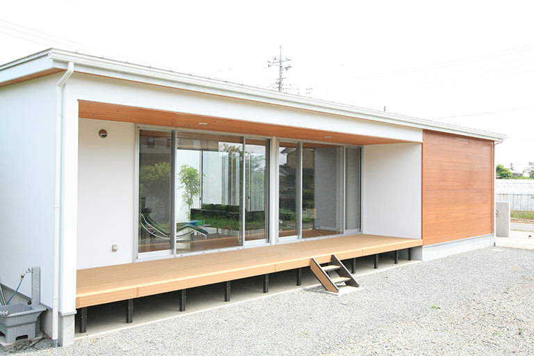 中庭をもつ住まい | デザイン住宅の株式会社ぶすじま建設