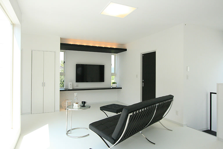 ガレージ付住宅 | デザイン住宅の株式会社ぶすじま建設