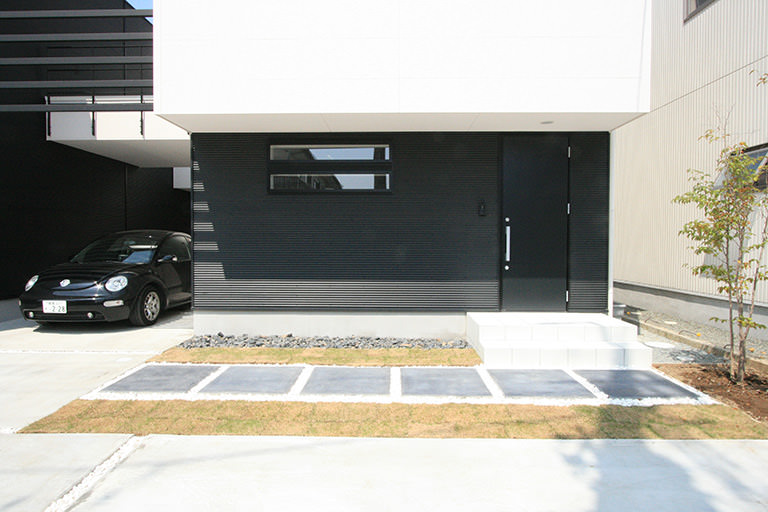 ガレージ付住宅 | デザイン住宅の株式会社ぶすじま建設